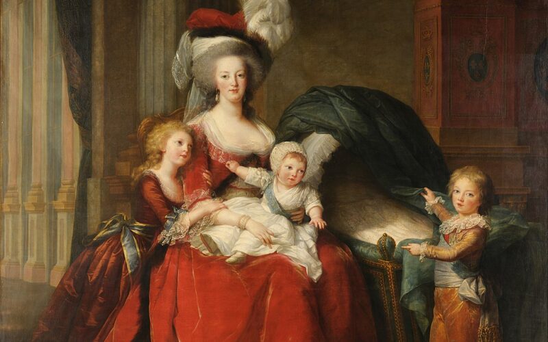 Louise Elisabeth Vigée-Lebrun - Marie-Antoinette de Lorraine-Habsbourg, reine de France et ses enfants