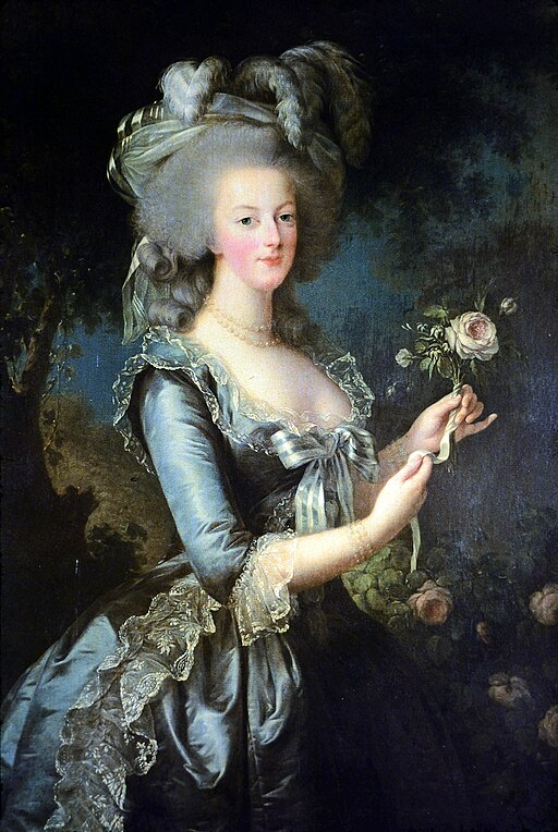 フランス語: Marie-Antoinette dit « à la Rose »『バラを持つマリー・アントワネット』