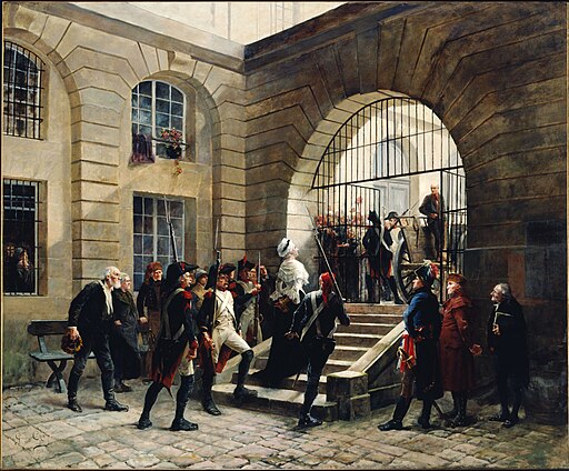 Marie-Antoinette sortant de la Conciergerie, le 16 octobre 1793 par Georges